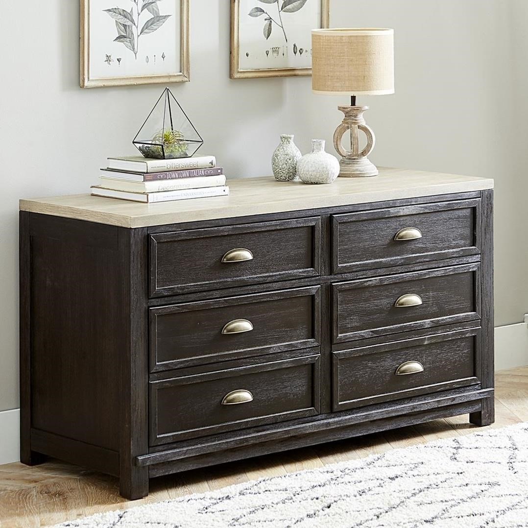 Liberty Furniture Heatherbrook 422HO120 Transitional 4Drawer Office